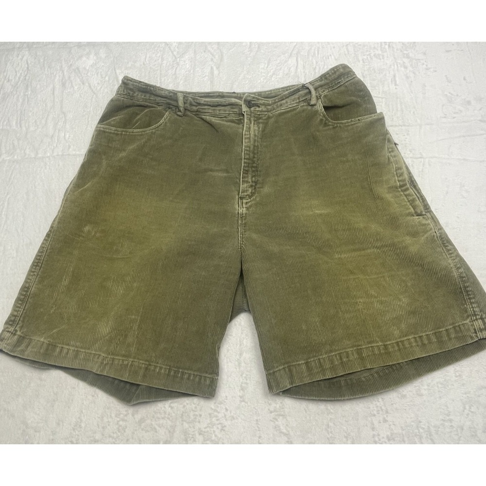 Allegheny Trail Shorts Womens Tagged‎ Size 14 Brown/Green Corduroy